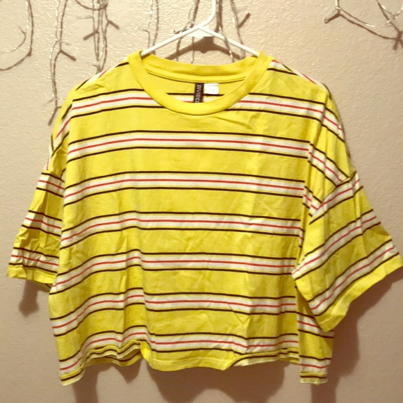 Cropped shirt form H&M, size: large - Picture 1 of 1